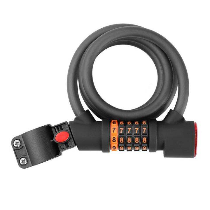 bike-lock-cable-password-cable-anti-theft-self-coiling-lock-multi-purpose-cycling-lock-for-mountain-bikes-road-bikes-electric-bicycles-scooter-brilliant