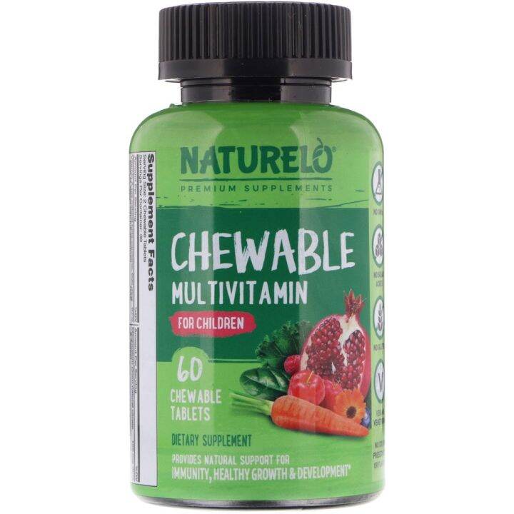 [PREORDER] CHEWABLE MULTIVITAMIN FOR CHILDREN 60 CHEWABLE TABLETS BY