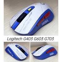 ┋◊ For Logitech G403 G603 G703 Mouse Sticker Custom Gundam Anime EVA Scrub Protective Anti-Slip Film