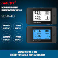 20A50A100A200A Digital Meter DC 7.5-100V โวลต์มิเตอร์แอมมิเตอร์ LCD 4in1 DC เครื่องวัดแรงดันไฟฟ้า Current Power Energy Detector พร้อม Shunt