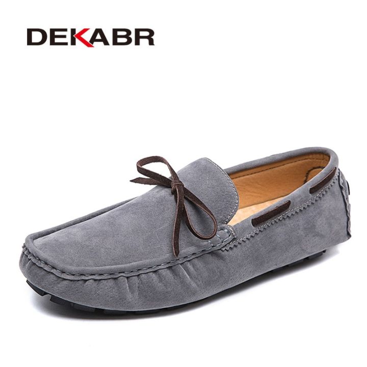 dekabr-รองเท้าหนังนิ่มรองเท้าโลฟเฟอร์ผู้ชายใหม่ไซส์38-48-รองเท้าหนังของแท้ลำลองผู้ชายแฟชั่นลื่นในสไตล์ฤดูร้อนของรองเท้าขับรถ