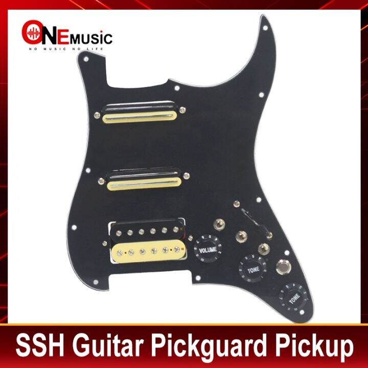 Ssh Guitar Pickguard Wiring Loaded Prewired Silence Switch St Electric Guitar Double Coil Pickup 0912