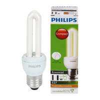 "ถูกชัวร์"หลอดประหยัดไฟ กำลัง 11 วัตต์ Warm White PHILIPS รุ่น E-SAVER 11/WWW*ส่งด่วนทุกวัน*