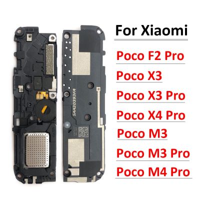 ลำโพงด้านล่างชุดอุปกรณ์เสียงสำหรับสมาร์ทโฟนลำโพงแบบยืดหยุ่นเหมาะสำหรับ Xiaomi Mi Poco F2 X3 M3 X4 Pro 4G 5G ลำโพงที่บิดงอได้ใหม่