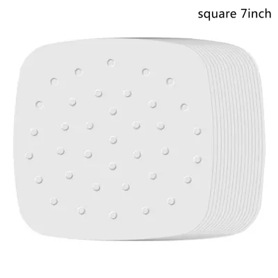 อะไหล่หม้อทอดลมร้อน100ชิ้น,อุปกรณ์แผ่นกระดาษรองอบสำหรับหม้อทอดไร้น้ำมันทำอาหาร