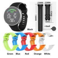 Safe Silicone Watch Band Sturdy Buckle Wrist Strap for POLAR Vantage V Watch Kit