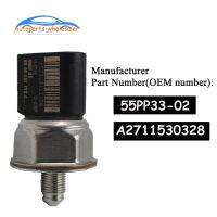 Gratis Ongkir A2711530328 55PP33-02 OEM สำหรับ Mercedes-Benz C-Klasa C180 W204 1.8 E-Klasse W212 2.0 3.0 3.5 CDI รางเชื้อเพลิงเซนเซอร์วัดความดันรถ