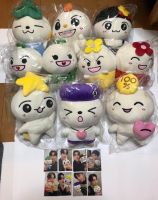 Kpop 25ซม. ATEEZ Teez-Mon Pop Up SeongHwa HongJoong WooYoung YunHo สไตล์เดียวกัน Plush Cushion หมอนตกแต่งบ้านตุ๊กตาของขวัญ