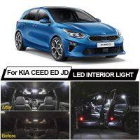 Canbus ชุดหีบฝาทรงโค้งแผนที่ LED สำหรับภายในรถยนต์หลอดไฟสำหรับ KIA CEED ED JD CD Combi SW Hatchback Sportswagon Pro GT 2006-2019