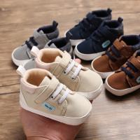 Fashion Baby Boys Anti-Slip Shoes Sneakers Toddler Soft Soled First Walkers Shoes For Autumn