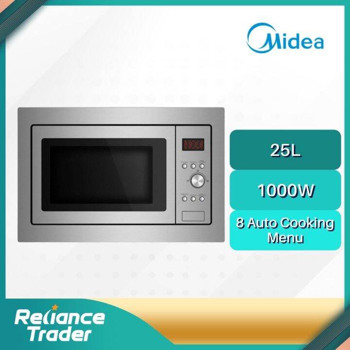 Midea Builtin Microwave Oven MBM1925B Lazada