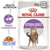 Royal Canin Sterilised Jelly Pouch 85g ( 12 units )