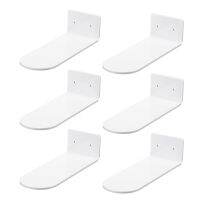 18 Pack Floating Shoe Shelves,White Acrylic Wall Mounted Shoe Display Shelves,for Display Collectible Shoe&amp;Sneaker