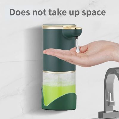 ❀ Inteligentna łazienka w pełni automatyczny dozowniki mydła w płynie kuchnia indukcyjna domowe akcesoria naścienne dozownik mydła
