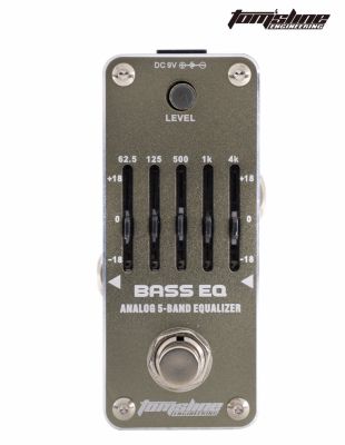 Tomsline AEB-3 Bass EQ เอฟเฟคกีตาร์เบส มีตัวปรับ EQ 5 แบนด์ (Analog 5-Band Equalizer Pedal)
