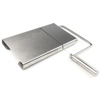 Cheese Slicer Stainless Steel Cutter Replaceable Steel Wire Cheese Butter Ham Cutting Tool Kitchen Tool Reusable