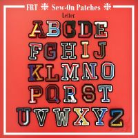 ☸ 3D Multicolor Letter Patch ☸ 1Pc Diy Sew On Patch Apparel Applique 5211028۞☁❒