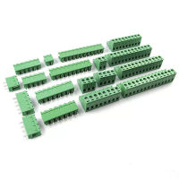 5เซ็ต KF2EDGK 5.08 2EDG PCB Pluggable ขั้วเชื่อมต่อบล็อก2P3P4P5P6P7P8P9P10P เข็มตรงขา KF15EDG 5.08ขั้วสีเขียว