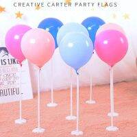 【Affordable variety of balloons】6/12ชิ้นบอลลูนยืนฐานลูกโป่งอุปกรณ์เสริมผู้ถือคอลัมน์สำหรับงานแต่งงานงานเลี้ยงวันเกิดตารางลอยตกแต่งทารกฝักบัวโปรดปราน