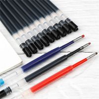 XINJOO ปากกาลูกลื่นสำหรับอุปกรณ์การเรียนในสำนักงานปากกาเขียนปากกาหัวเล็ก99มม. สีดำสีน้ำเงินเจลสีแดงปากกาเติมปากกาเจลเติมแบบเป็นกลาง
