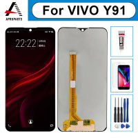 Original สำหรับ Vivo Y91จอแสดงผล LCD Touch Screen Touch Digitizer Assembly Repair อะไหล่ไม่มี Dead Pixel ซ่อมฟรีเครื่องมือของขวัญ