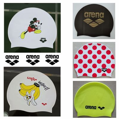 ¥ Arena/arena/arena ที่ครอบหูหมวกว่ายน้ำกันน้ำซิลิโคนหมวกว่ายน้ำขนาดใหญ่สำหรับชายและหญิง Gratis Ongkir ข้อเสนอพิเศษ