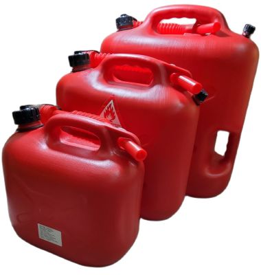 แกลลอนน้ำมัน ถังน้ำมัน สีแดง มี 3 ขนาดให้เลือก 5ลิตร, 10ลิตร หรือ20ลิตร (สามารถเลือกได้ตอนกดสั่งสินค้า) ส่งเร็ว-ทันใช้