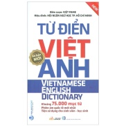 Từ Điển Việt - Anh Khoảng 75.000 Mục Từ Tái Bản