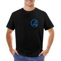 Fantastic 4 Logo T-Shirt Plain T-Shirt Oversized T Shirts For Men