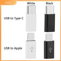 BIMI 3Pcs ทนทาน แท็บเล็ตอัจฉริยะ ขั้วต่อ อะแดปเตอร์ Android ตัวแปลง USB เพื่อพิมพ์ C ไมโครเป็น Apple