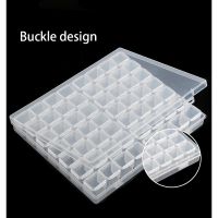 56 Grids Diamond Painting Box Transparent Diamond Storage Box Beads Organizer Case for Jewellery Beads Earring Tool Container