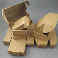 15*5*2.5cm Brown Die Cut Folding Lid Postal Cardboard Boxes Small Mailing Shipping Cartons