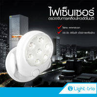 Lighttrio ไฟตรวจจับการเคลื่อนไหวแบบไร้สายระบบเซนเซอร์ EZY-LED-MOTION360