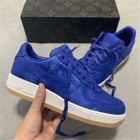 Afi No.1 Joint Silk Low-top Board Shoes Mens And Womens Shoes Chen Guanxi Blue Silk Casual Shoes