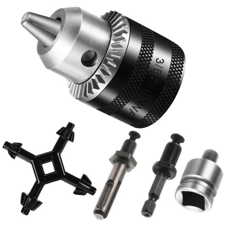 Drill Chucks Set 1.510mm Drill Chuck Adapter Tool Quick Change Adapter