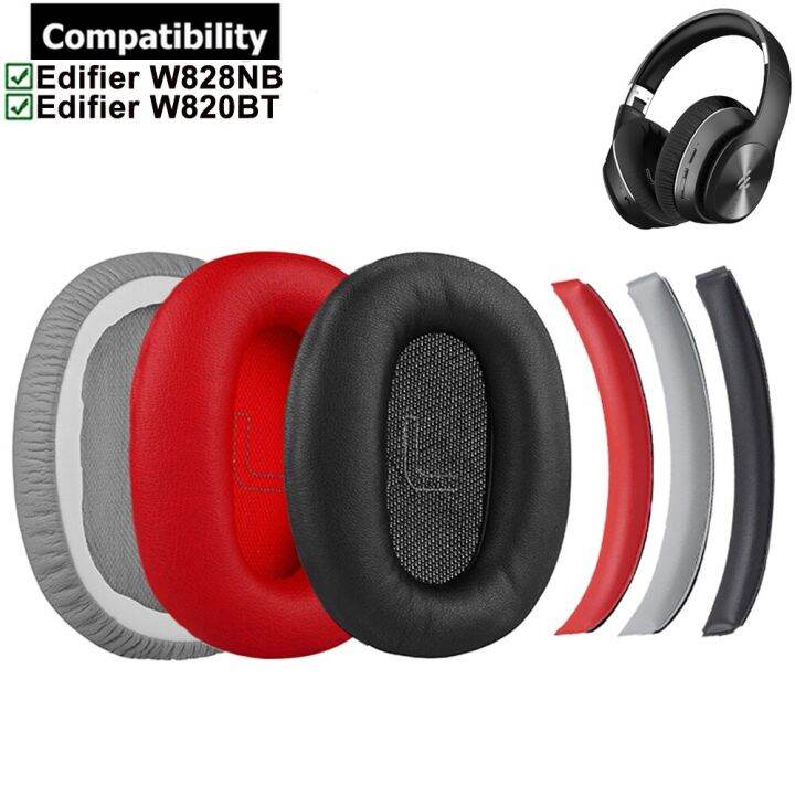 Ear Pads For Edifier W820BT Headphones Replacement Foam Earmuffs Ear Cushion Accessories Fit