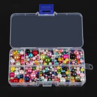 350pcs Round AAA Mixed Size 4-10mm Beads ABS Pearls Loose Beads For Handcarft celet Making For Jewelry Handmade DIY