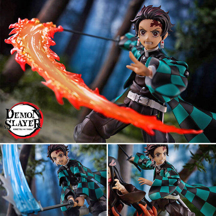 figma-ฟิกม่า-จากการ์ตูนเรื่อง-demon-slayer-kimetsu-no-yaiba-เดมอนสเลเยอร์-ดาบพิฆาตอสูร-tanjiro-kamado-คามาโดะ-ทันจิโร่-dx-edition-คิเม็ตสึโนะไยบะ-เดอะฮิโนะคามิโครนิเคิลส์-ver-action-figure-แอ็คชั่น-ฟิ