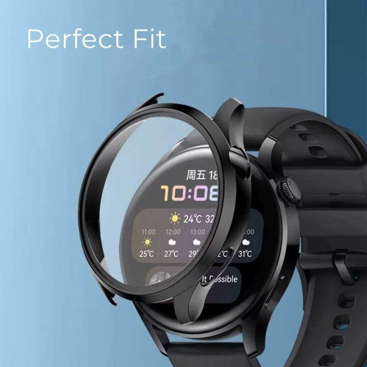 watch-cover-for-huawei-watch-4-pro-full-cover-screen-protector-soft-tpu-plating-case-tempered-film-smart-watch-accessories-cases-cases