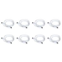 8X MIDI Extension Cable to Male 5 Pin 1.5/4.95FT High Quality 5 Pin Male to 5 Pin Male MIDI Extension Cable