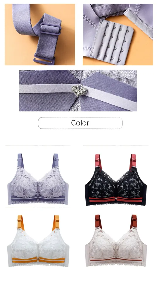 FallSweet Minimizer Bras for Women Wire Free Lace Lingerie Femme Sexy Plus  Size Brassiere