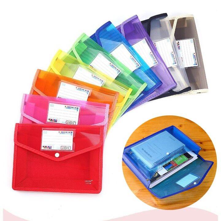 Hot Sale Large Capacity Document Folder Waterproof PVC A5 File Folders ...