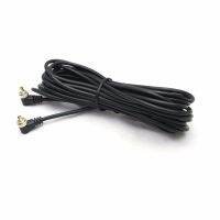 DSLRKIT 5เมตร16ft ชายกับชาย PC ซิงค์แฟลชเคเบิ้ลด้วยสกรูล็อค