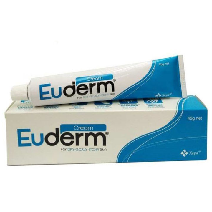 Xepa Euderm Cream For Dry-Scaly-Itchy Skin 45g EXP:05/25 | Lazada