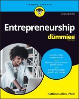 หนังสืออังกฤษใหม่ Entrepreneurship for Dummies (2ND) [Paperback]