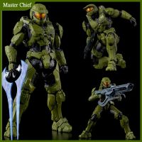 ZZOOI New Master Chief Re Edit Halo Infinite 5 Figure Halo Jefe Maestro John117 Casco Action Figure Play Art Kai Figure Collection Toy