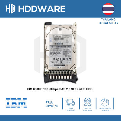 IBM 600GB 10K 6Gbps SAS 2.5 SFF G2HS HDD // 90Y8872 // 90Y8873 // 90Y8876