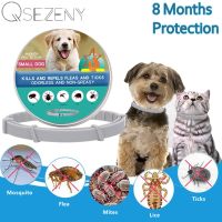 Retractable Dogs Mosquitoe Repellent Collar Pet Antiparasitic Anti Flea Tick Collar For Small Large Dog Cat Leash Pet Products Leashes