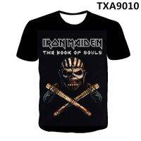 Iron Maiden T-shirt 3D printed male and female short-sleeve t-shirts comfortable and breathable Heavy Metal T-shirt