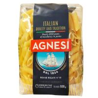 ส่งฟรี แอคเนซี พาสต้าปล้อง เบอร์ 19 500 ก. / เก็บเงินปลายทาง Free Delivery  Agnesi Pasta Mezzironi 500 grams. Product of Italy. / Cash on Delivery